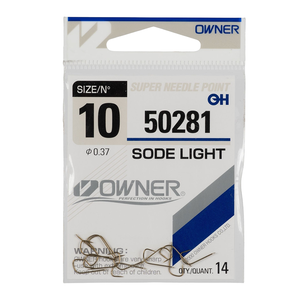 Крючок Owner № 50281 №10 (14шт.). Фото №1