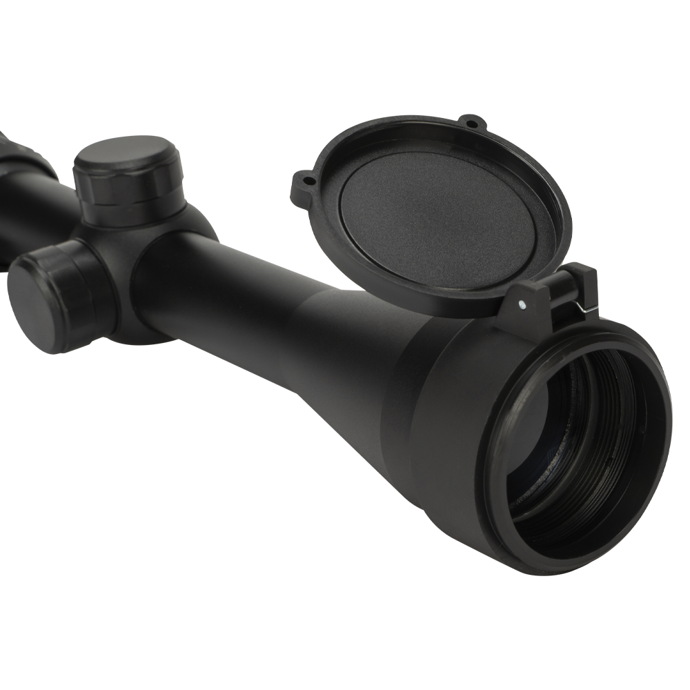 Прицел оптический BORNER 3-9x40 EG Mildot с подсветкой (крышки + кольца). Фото №6