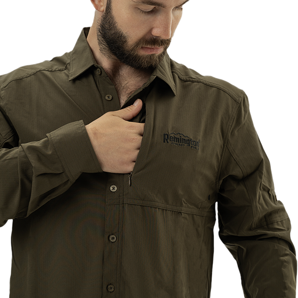 Рубашка Remington Shooter Dark Olive р. 2XL. Фото №6