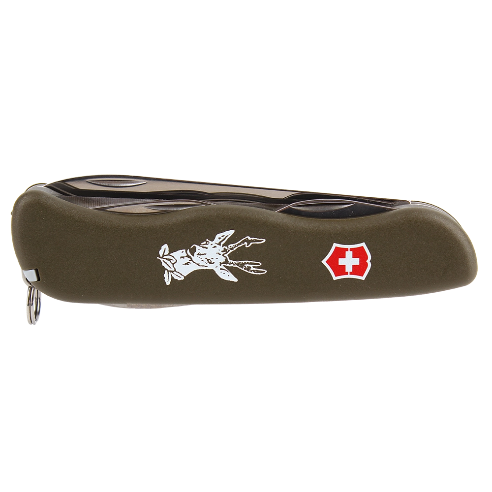 Нож Victorinox Hunter OD, 111мм, зеленый. Фото №5