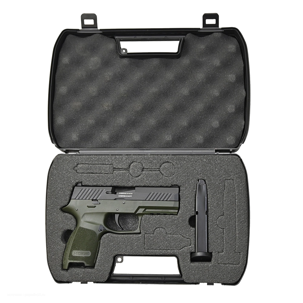 Пистолет ООП SD320 KURS калибр 9 мм (хаки). Фото №5