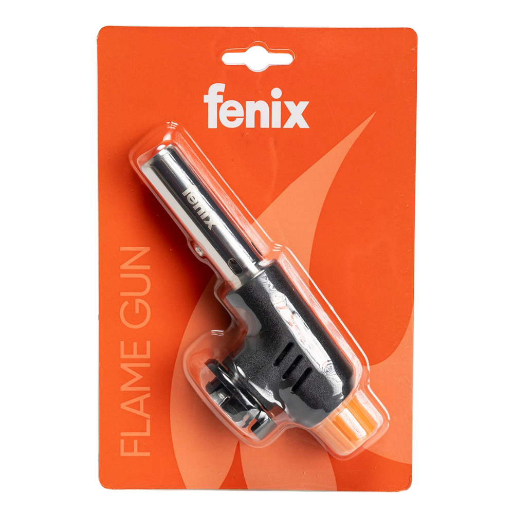 Горелка FENIX портативная газовая (пьезо, цанговая), артикул F-FG-04 (NS-100). Фото №1