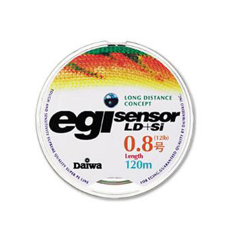 Плетеная леска DAIWA EGI Sensor LD + SI 1-120P 6,5kg ( 120м )(5703). Фото №2