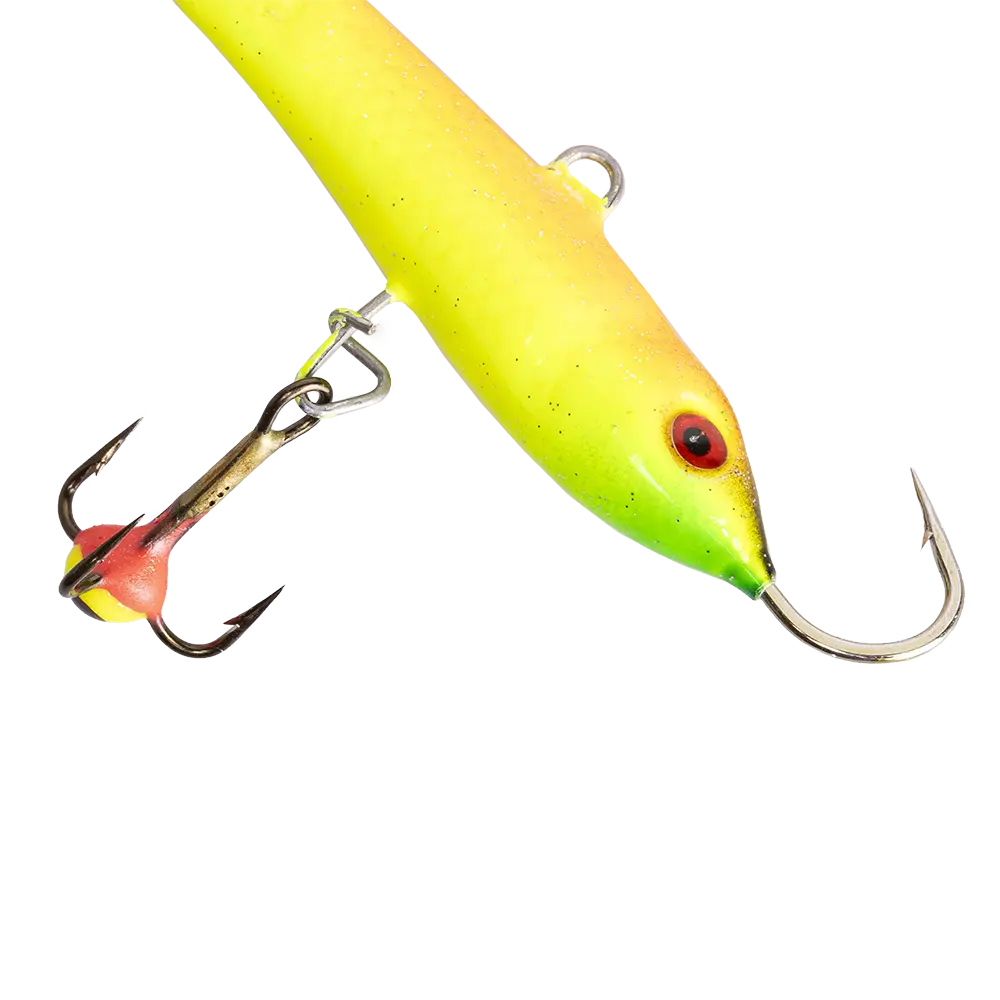 Балансир Lucky John CLASSIC 50мм, 13гр, цвет (57) с тройником. Фото №2 Балансир Lucky John CLASSIC 50мм, 13гр, цвет (57) с тройником. Фото №2