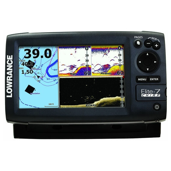 Эхолот Lowrance Elite-7 CHIRP (83/200+455/800). Фото №1