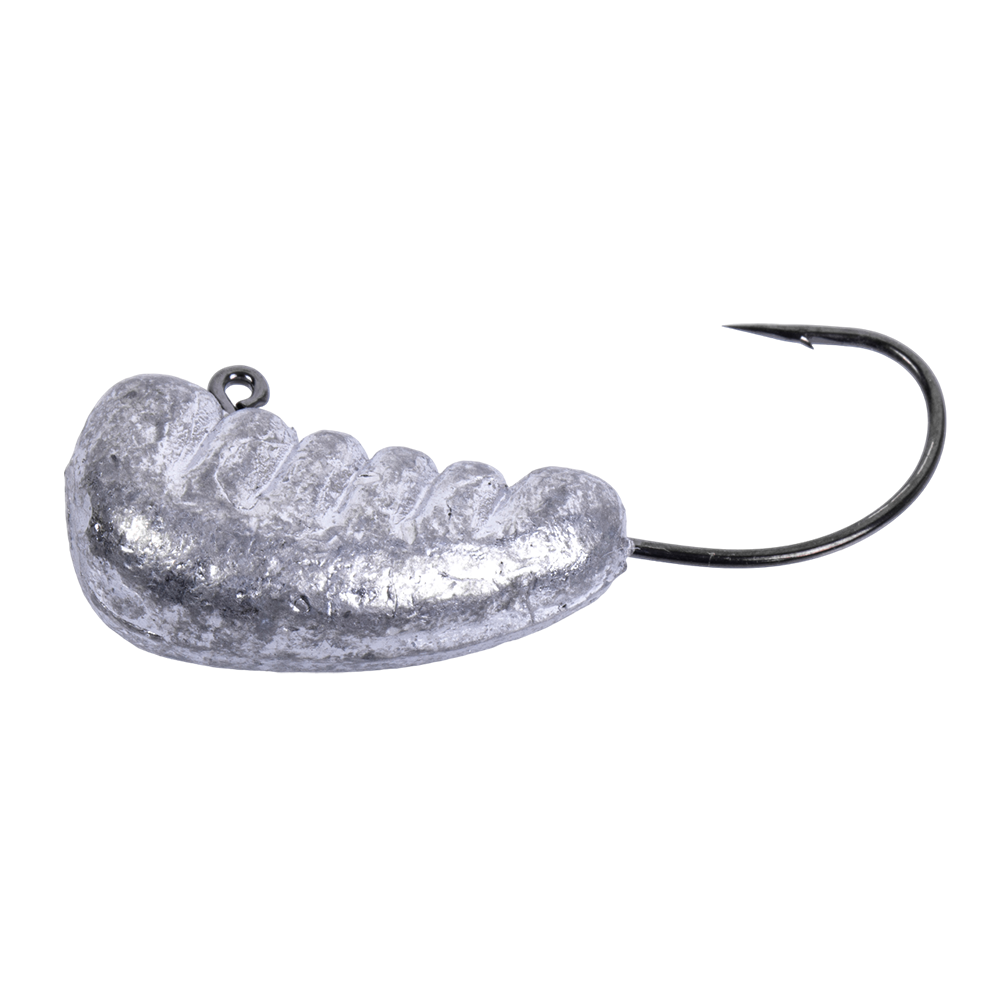 Мормышка Судаковая свинцовая некрашенная 20-00. Фото №1