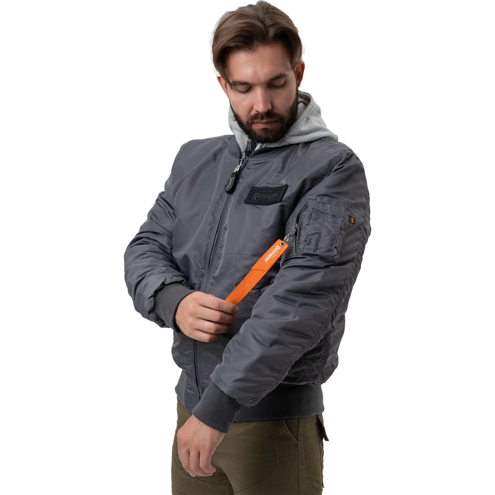 Куртка Бомбер Remington Wenham Gray, р. 2XL. Фото №5