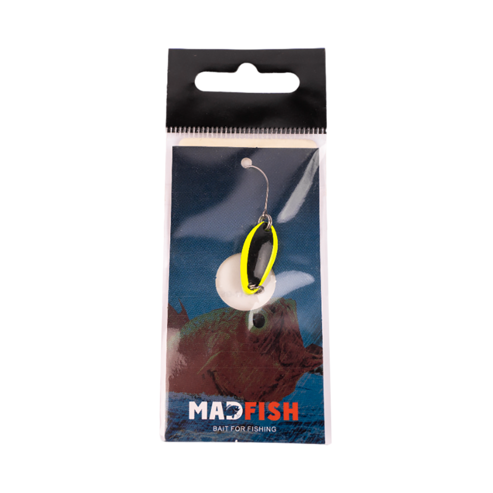 Блесна колеблющаяся MADFISH Juna 2,5г, цвет GS061096. Фото №1 Блесна колеблющаяся MADFISH Juna 2,5г, цвет GS061096. Фото №1