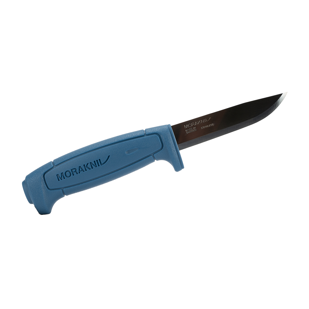 Нож Morakniv Basic 546, универсальный/строительный, нержавеющая сталь, рукоять-полипропилен. Фото №2 Нож Morakniv Basic 546, универсальный/строительный, нержавеющая сталь, рукоять-полипропилен. Фото №2