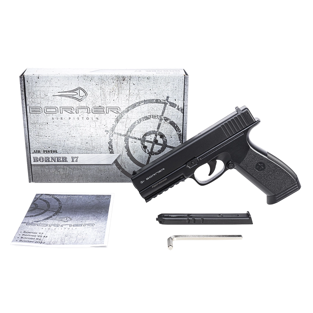 Пистолет пневматический BORNER 17, калибр 4,5 мм. Фото №5 Пистолет пневматический BORNER 17, калибр 4,5 мм. Фото №5