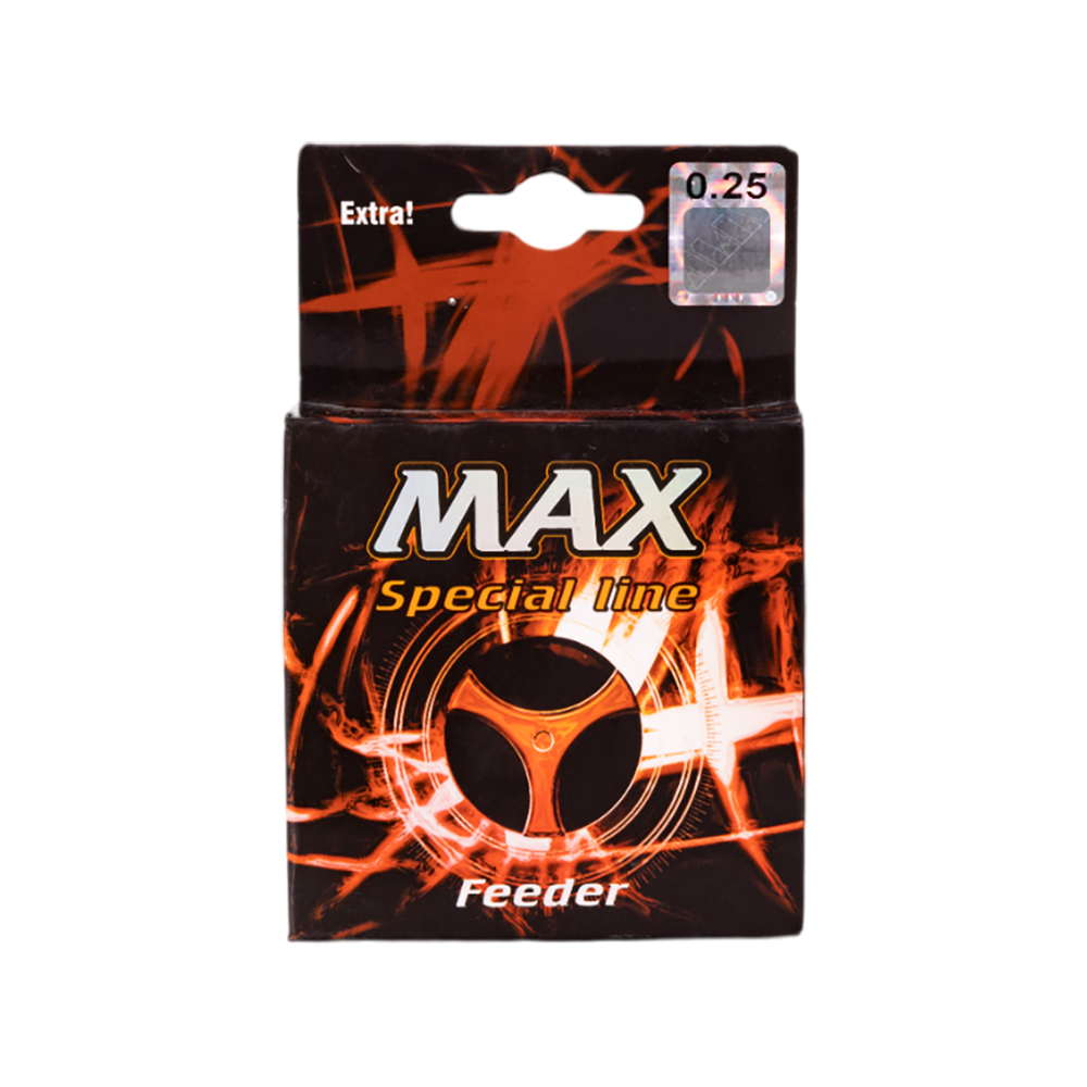 Леска "MAX" SPECIAL LINE Fider 150м (0,25). Фото №3 Леска "MAX" SPECIAL LINE Fider 150м (0,25). Фото №3