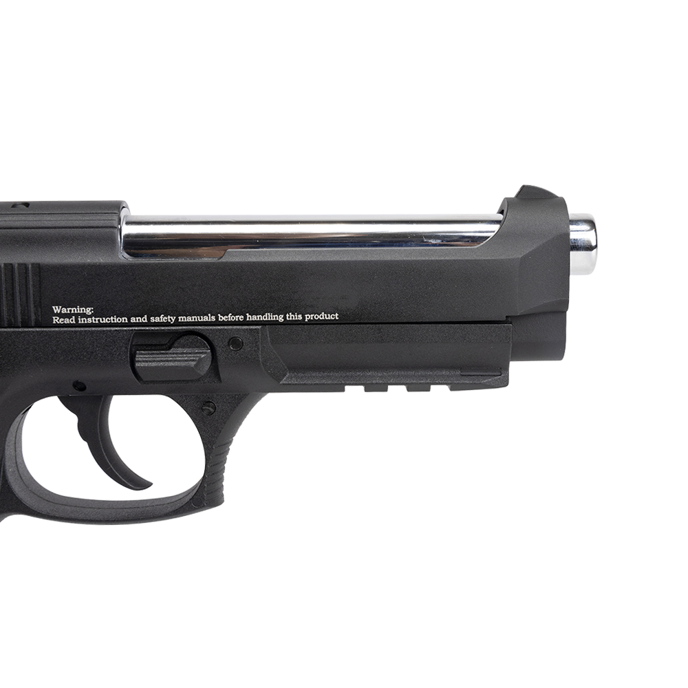 Пистолет пневматический EKOL ES P92 B Black, (металл) (Blowback) калибр 4,5 мм, 3 Дж. Фото №3 Пистолет пневматический EKOL ES P92 B Black, (металл) (Blowback) калибр 4,5 мм, 3 Дж. Фото №3