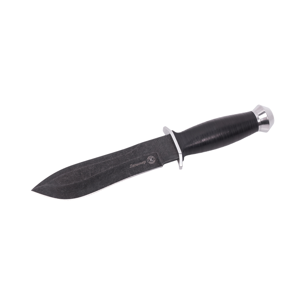 Нож Кизляр "Легионер" AUS-8 (рукоять наборная кожа, чехол кожа). Фото №3 Нож Кизляр "Легионер" AUS-8 (рукоять наборная кожа, чехол кожа). Фото №3