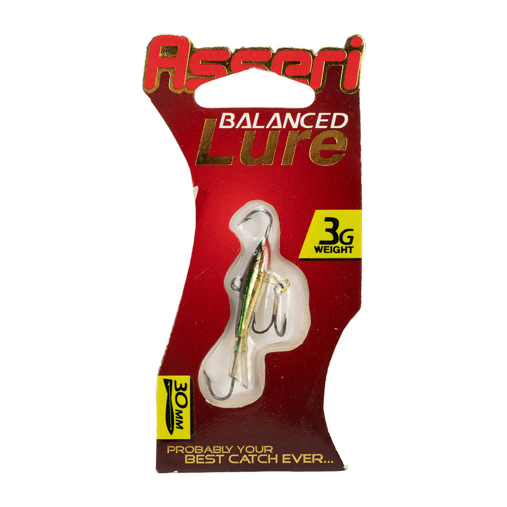 Балансир Asseri 30мм, 3гр, цвет (513-03007). Фото №1