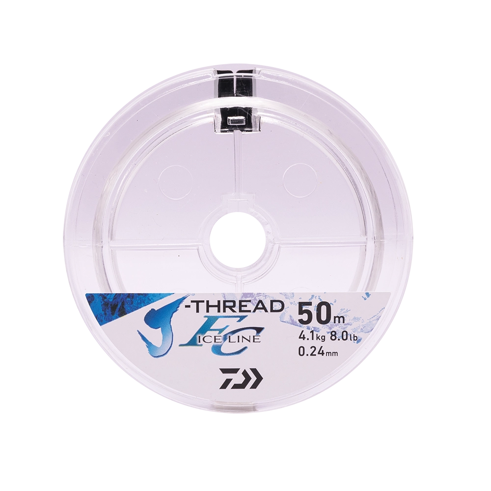 Леска Daiwa J-THREAD FC ICE LINE 0.24mm-50m. Фото №2