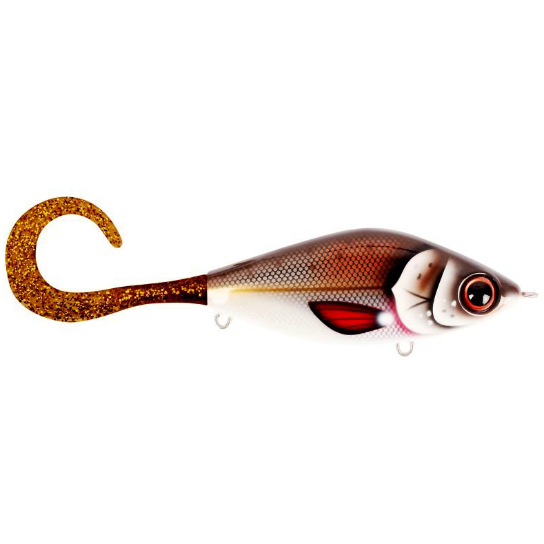Джеркбейт Strike Pro Guppie Jr Brown Shugga - Motoroil Glitter тонущий 11см 70гр (EG-208A#TR-011). Фото №2 Джеркбейт Strike Pro Guppie Jr Brown Shugga - Motoroil Glitter тонущий 11см 70гр (EG-208A#TR-011). Фото №2