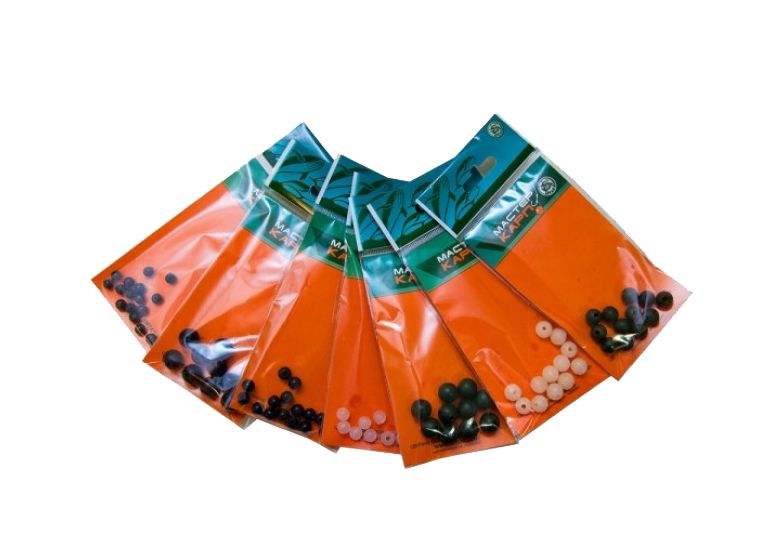 Бусина силиконовая d9мм светящаяся(12шт) (Три кита). Фото №2