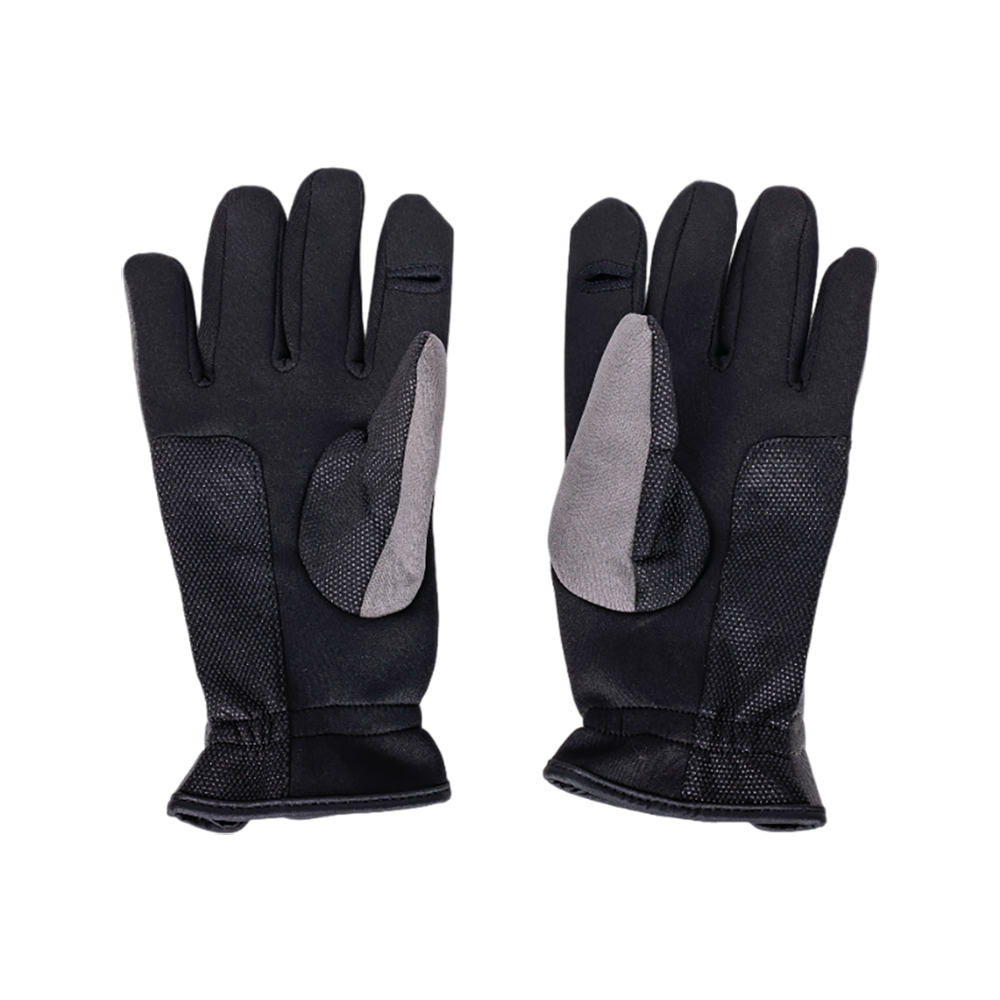 Перчатки неопреновые Alaskan Daily L серый / черный. Фото №2