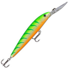 Воблер Rapala Down Deep Husky Jerk 120мм, 15гр, заглубление 2,4м-5,9м, цвет (GTU). Фото №1