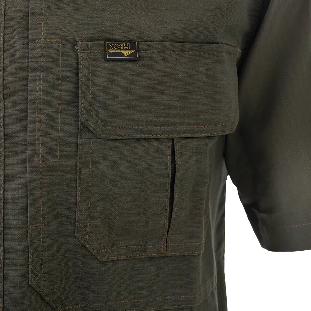 Рубашка "Тактика" короткий рукав (хаки) 48/170-176. Фото №2 Рубашка "Тактика" короткий рукав (хаки) 48/170-176. Фото №2