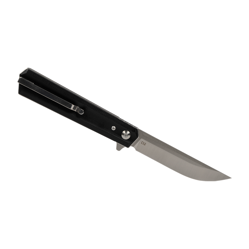 Нож туристический J030H, клинок D2, рукоять G10 (дерево) (Ярхант). Фото №4