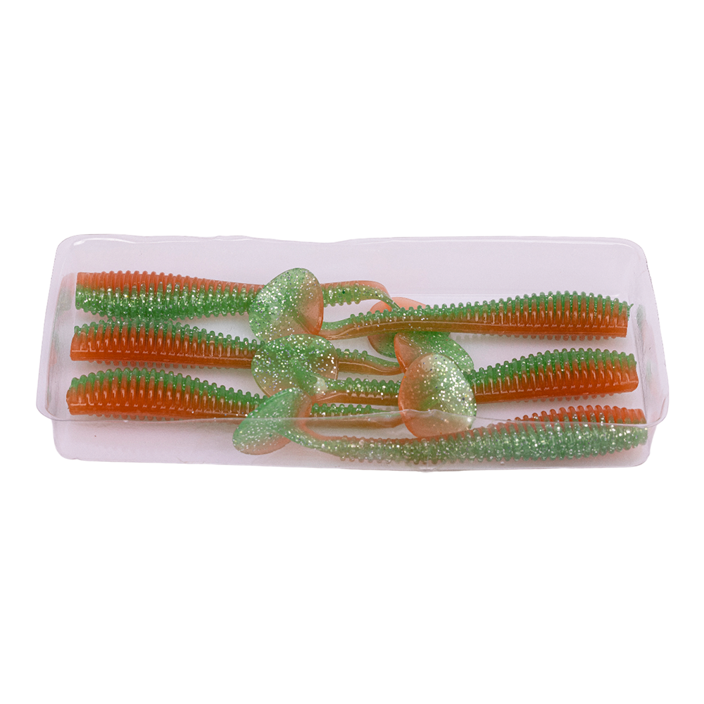 Силиконовая приманка FORMAT DIPLOMAT 74mm, цвет F16, (6шт). Фото №4 Силиконовая приманка FORMAT DIPLOMAT 74mm, цвет F16, (6шт). Фото №4