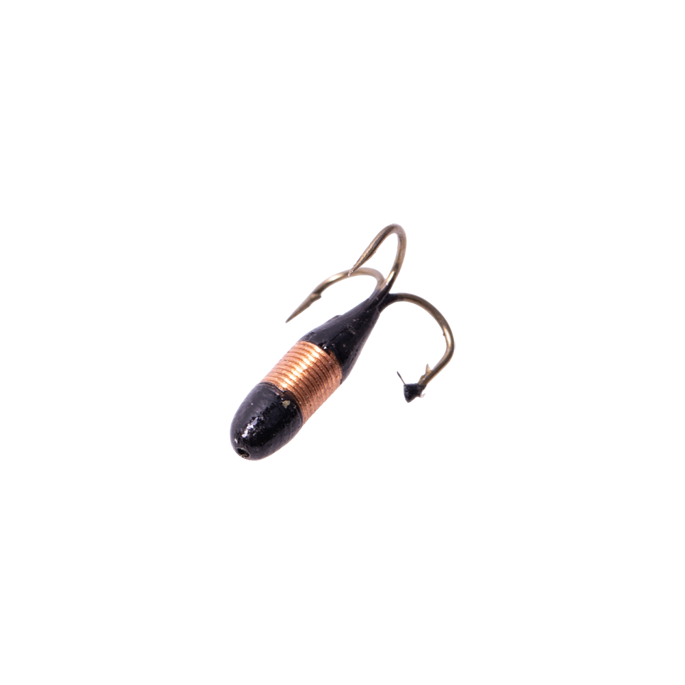 Мормышка Чёрт в рубашке 10мм (медь), 10 шт/упак. Фото №1