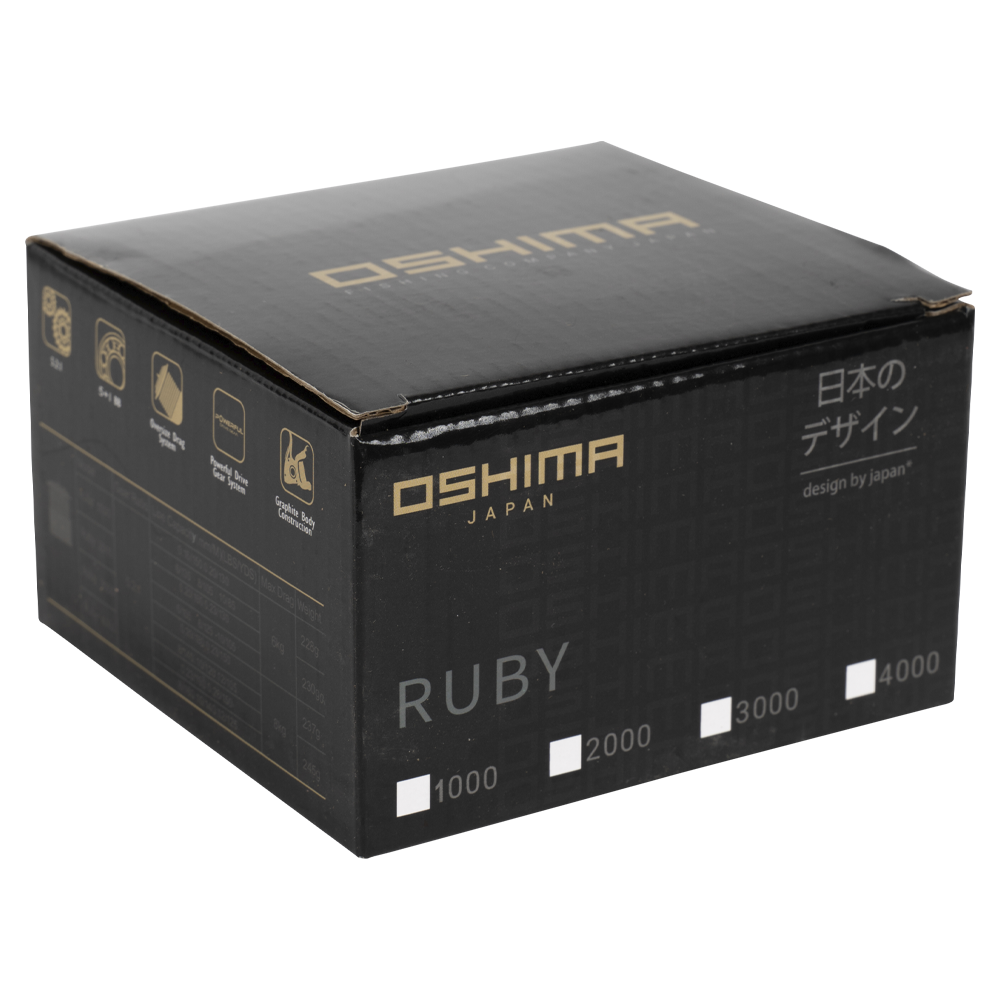 Катушка безынерционная Oshima Ruby 1000 (bb 5+1; gr 5.2:1). Фото №6