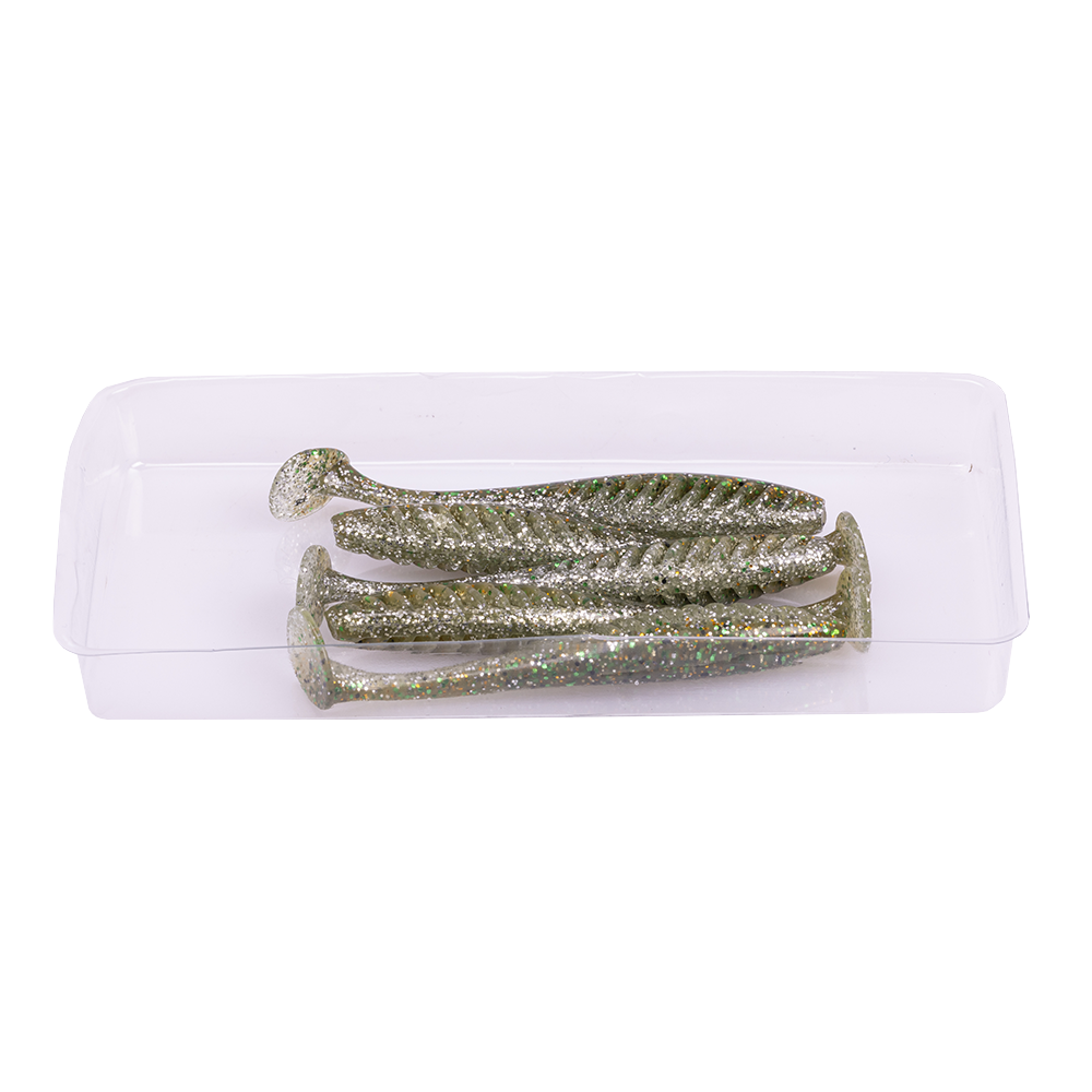 Силиконовая приманка FORMAT PIONEER 74mm, цвет F04, (6шт). Фото №4