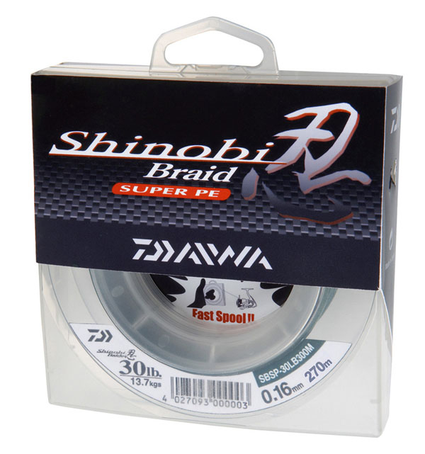 Шнур Daiwa Shinobi Braid Green 10lb 0.12мм 135м#. Фото №2 Шнур Daiwa Shinobi Braid Green 10lb 0.12мм 135м#. Фото №2