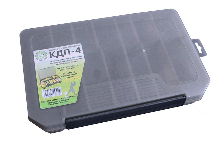 КОРОБКА для приманок КДП-4 прозрачная (340*215*50мм). Фото №2 КОРОБКА для приманок КДП-4 прозрачная (340*215*50мм). Фото №2
