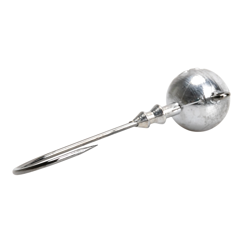 Джиг Головка Корея ковка Крюк 8/0 черный никель 54гр TritOn (уп. 3шт). Фото №4