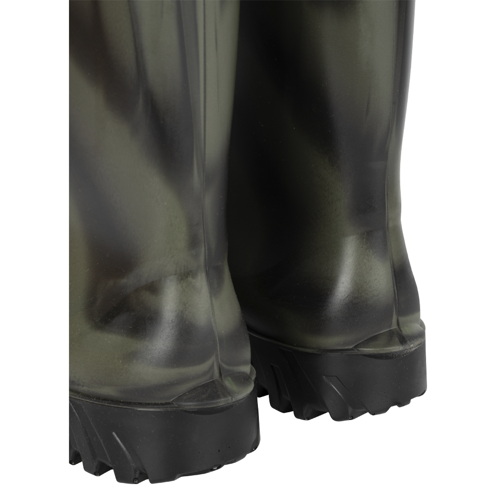 Сапоги TTLUX полиуретановые (цв. чёрно-зелёный) р. 45. Фото №10