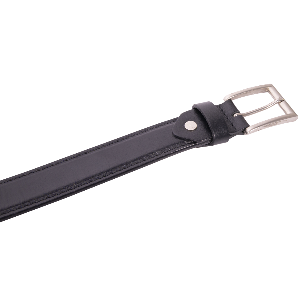 Ремень брючный 40 усиленный по всей длине (Черный 2 рост). Фото №3