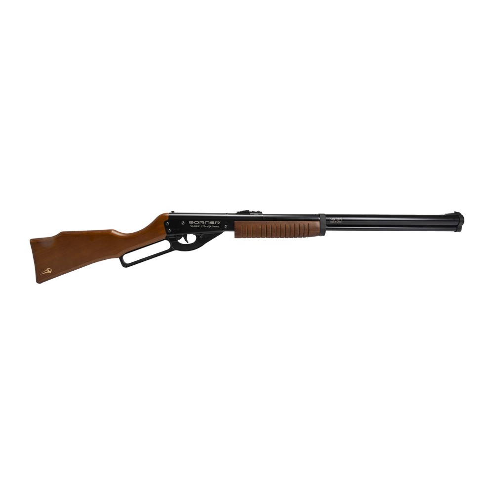 Винтовка пневматическая Borner Lever Action (скоба Генри, дерево, XS-V0W02) калибр 4.5 мм, 3 Дж.. Фото №1
