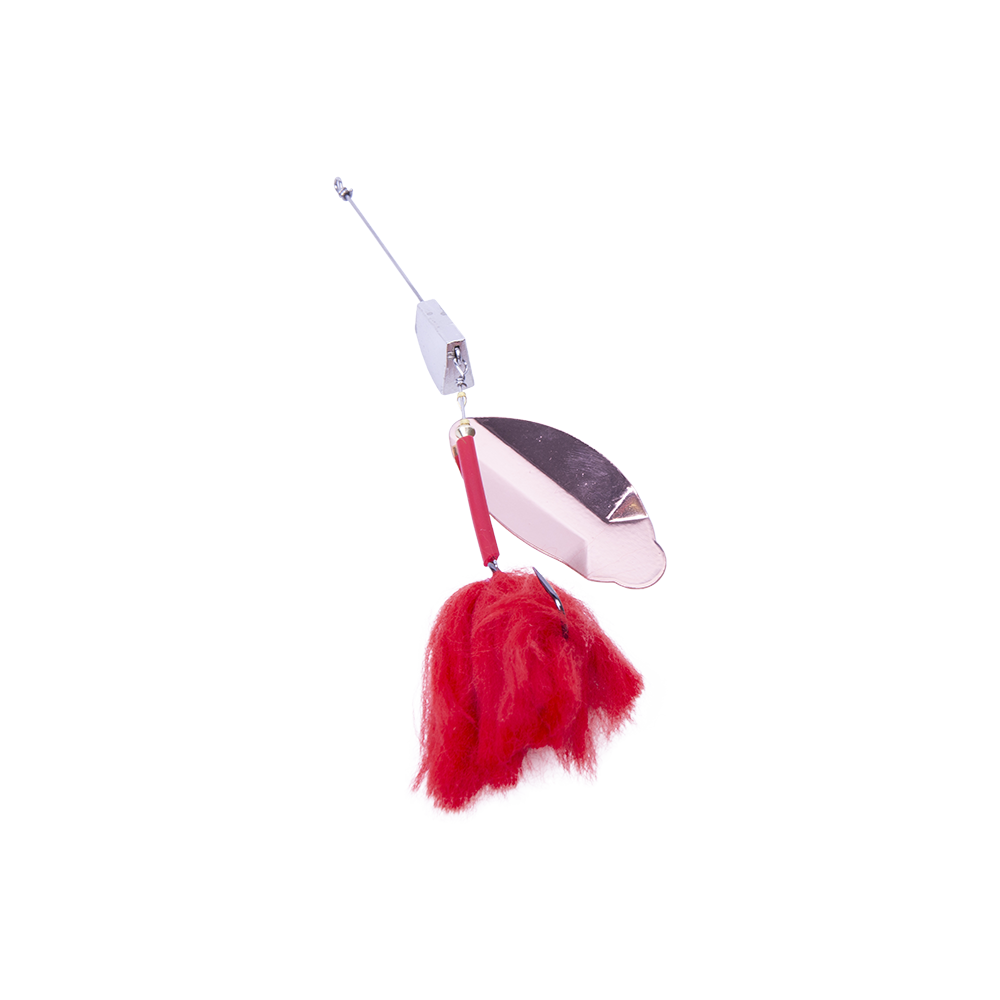 Блесна вращающаяся MADFISH Super Pike №4, 24гр, цвет (Copper-red-dot). Фото №4