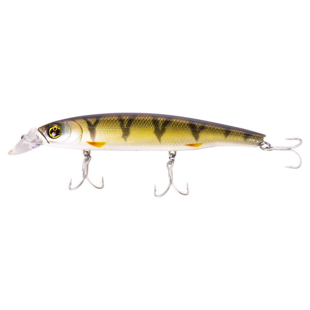 Воблер IZUMI Eimann MINNOW 120 вес 22 гр, заглубление (0.6м-1.5м), цвет 11/30. Фото №1