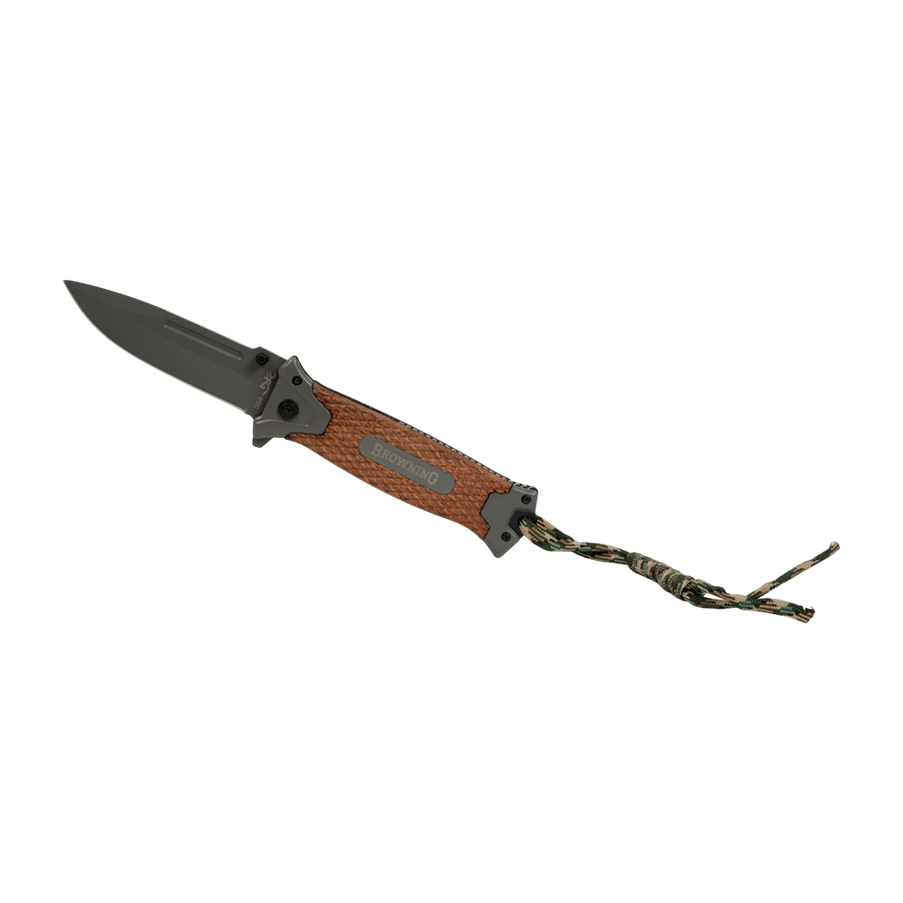 Нож туристический "Browning" 364К, клинок нержавеющая сталь , рукоять G10 (коричневый) (Ярхант). Фото №3