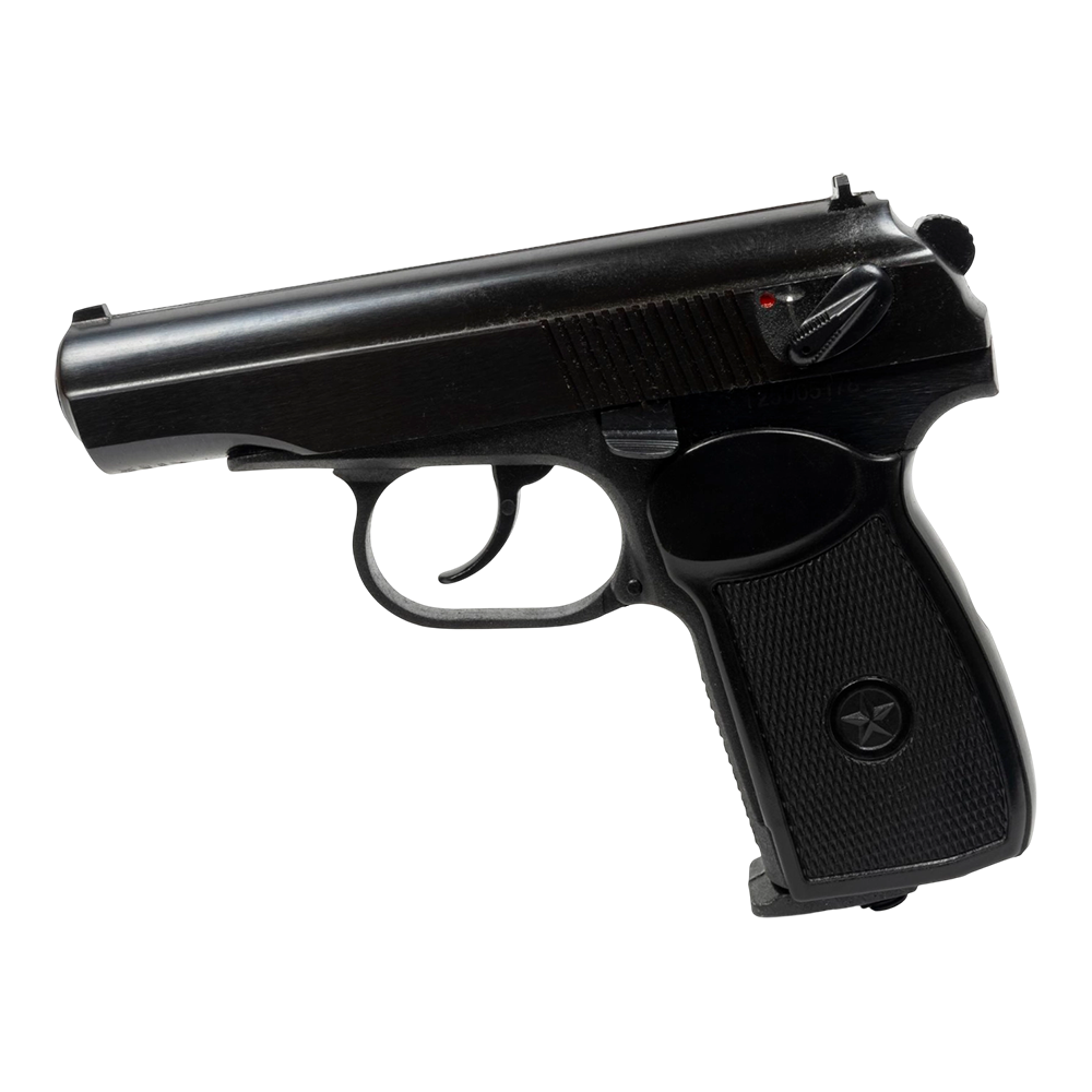 Пистолет пневматический МР-654К (обн. Ручка черная) (3дж). Фото №2