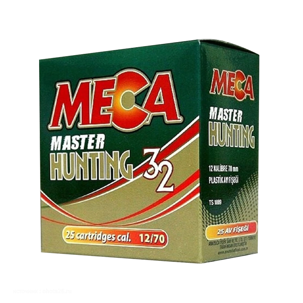Патрон Meca 12/70 №4 32 гр. (в пачке 25 шт/короб 250). Фото №2