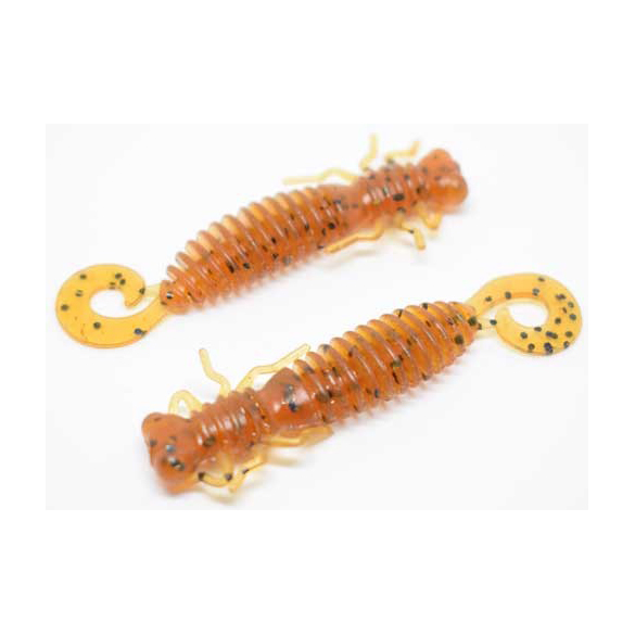 Приманка силиконовая Fanatik Larva LUX 2" 50мм, (8шт. упак.) цвет 002. Фото №1