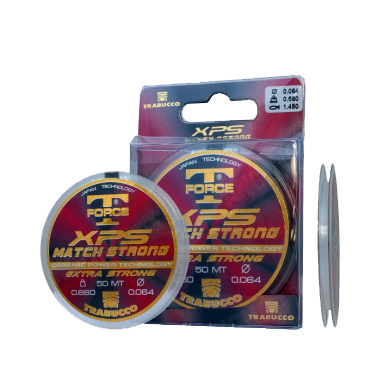 Леска T-Force XPS Match Extra Strong 100м 0,400. Фото №1