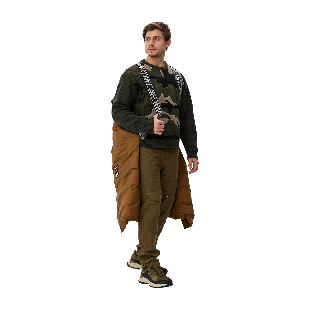 Пальто пуховое мужское Remington DOW2 Anthracene Brown р. S. Фото №4