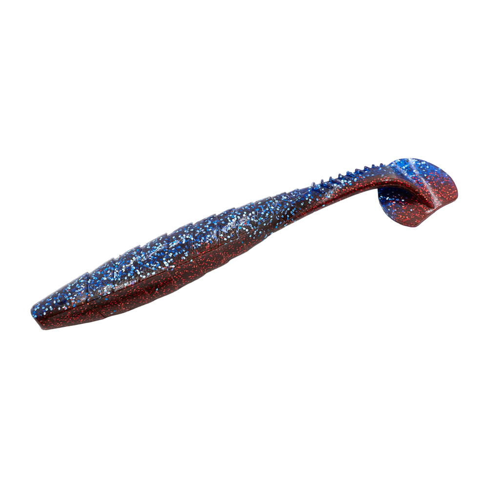 Виброхвост Esox Gekasa 6.9" 175мм, (3шт. упак.) цвет DC019. Фото №2