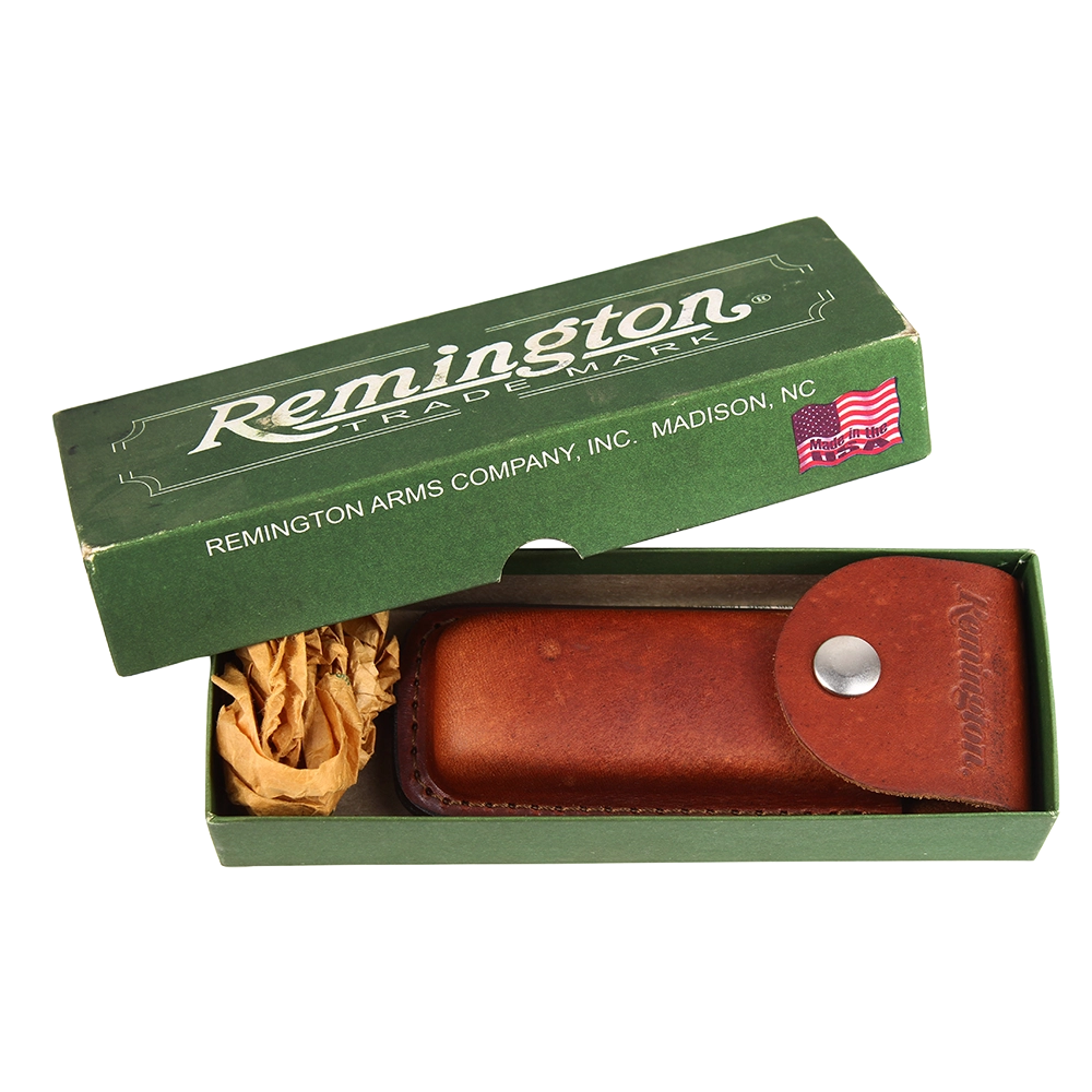 Нож Remington Green Jigged Bone - Lockback. Фото №8