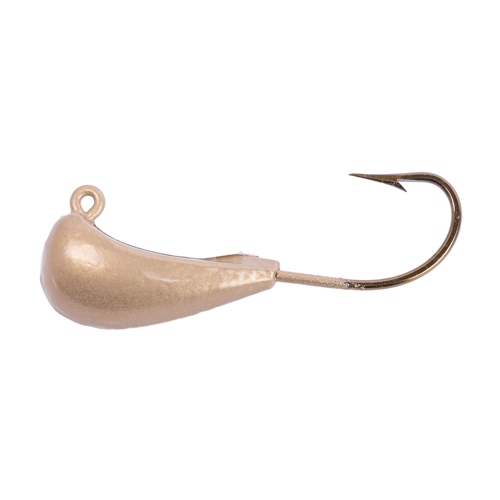 Мормышка свинцовая ЖОР Фунтик джиг, 30мм, 18,5гр, цвет (Ц №1) золото. Фото №2