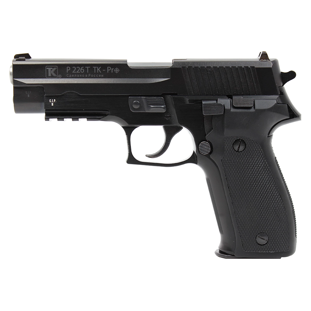 Пистолет ООП модели Р226Т ТК-Рro калибр 10*28 (Черный оксид). Фото №3