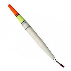 Поплавок пенопластовый "Челнок" белый 100 мм (10шт) (971000). Фото №1