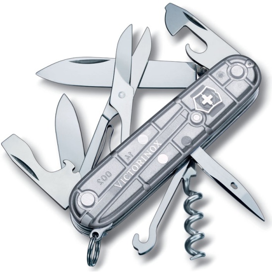 Нож Victorinox CLIMBER 91 мм. / прозрачный (шт.). Фото №1