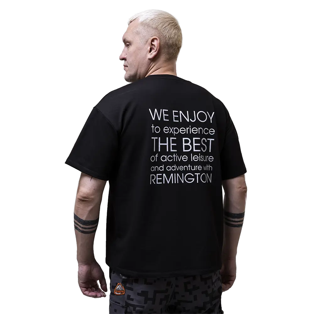 Футболка Remington Enjoy Black р. 3XL. Фото №2 Футболка Remington Enjoy Black р. 3XL. Фото №2